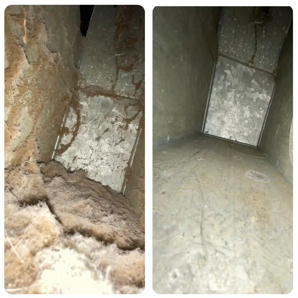 Ultimate Air Duct Cleaning Before & After 11