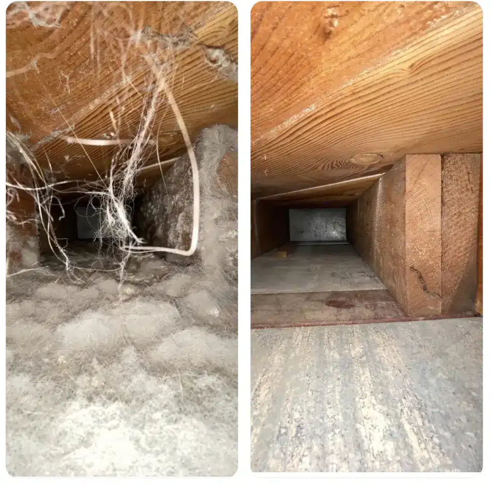 Ultimate Air Duct Cleaning Before & After 21