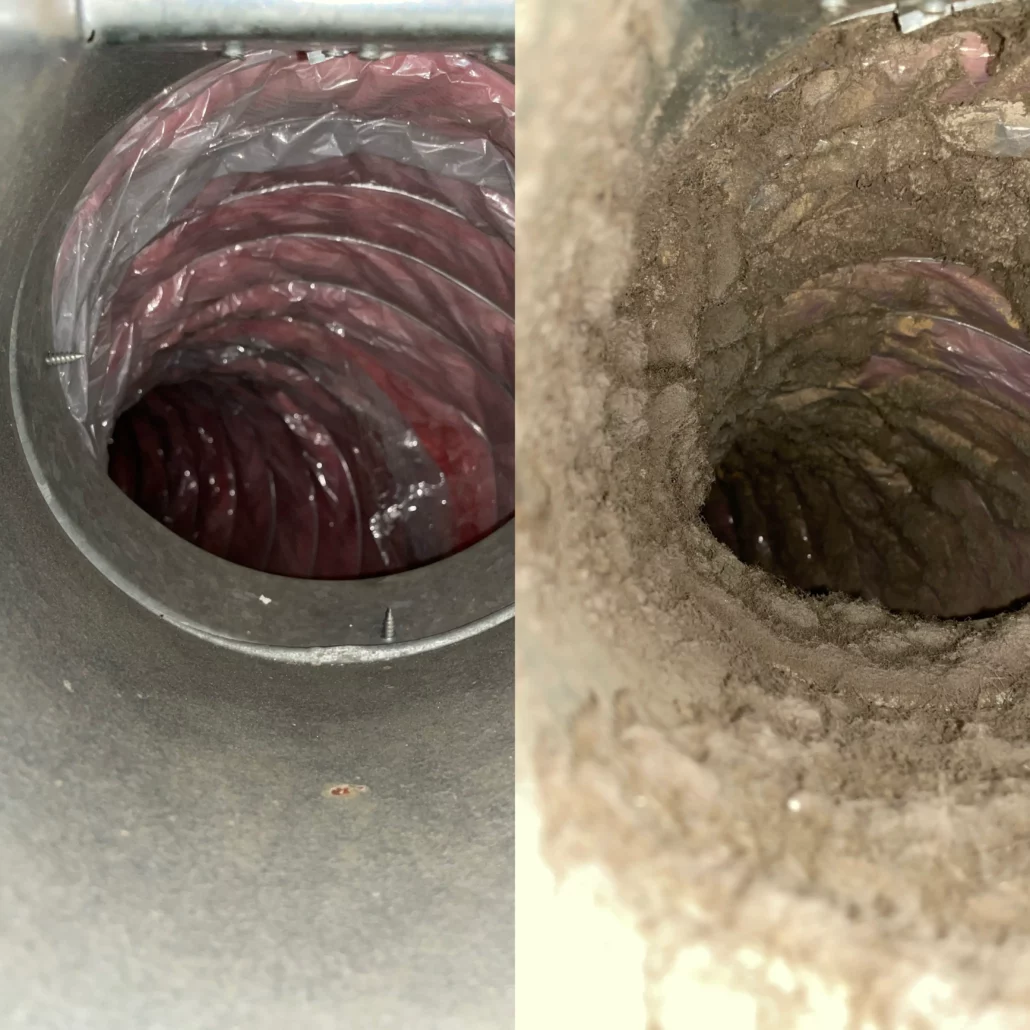 air duct cleaning Before and After 01152024 5