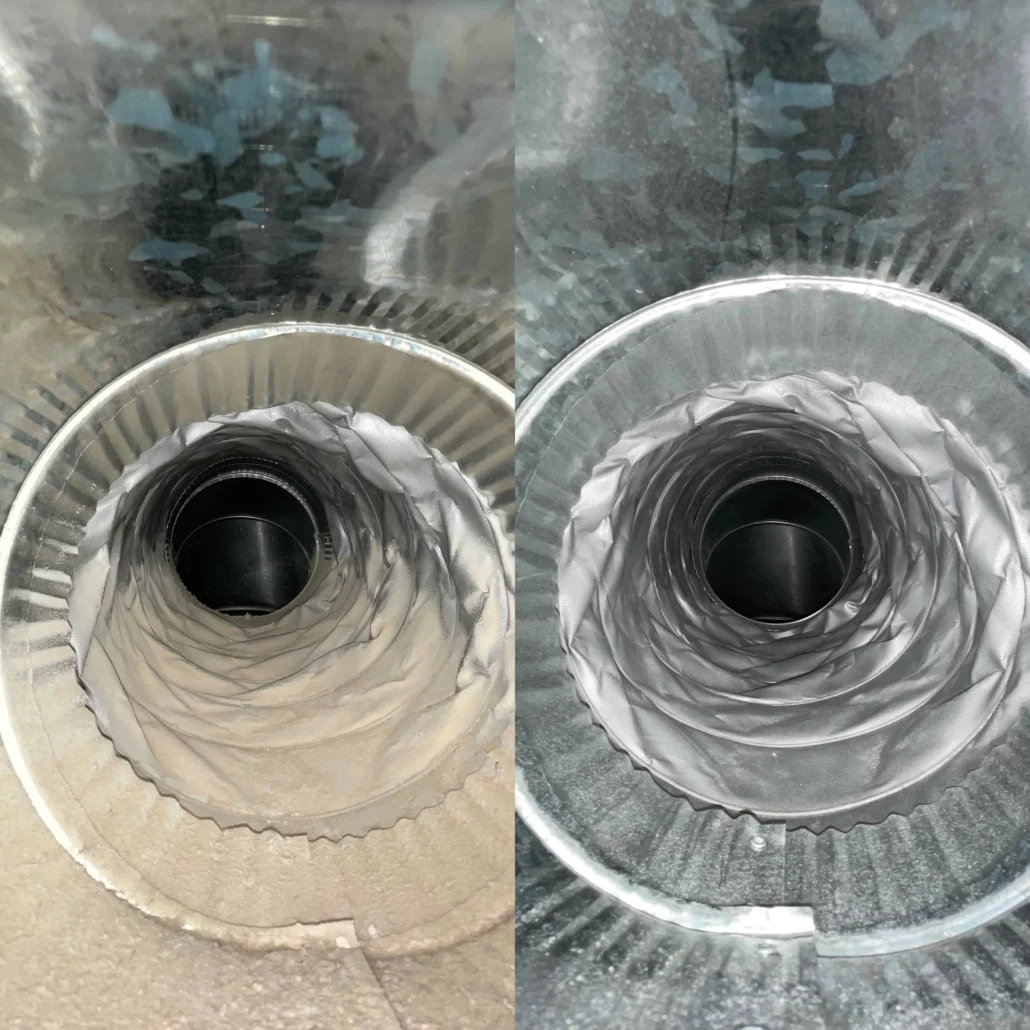 air duct cleaning Before and After 01152024 4
